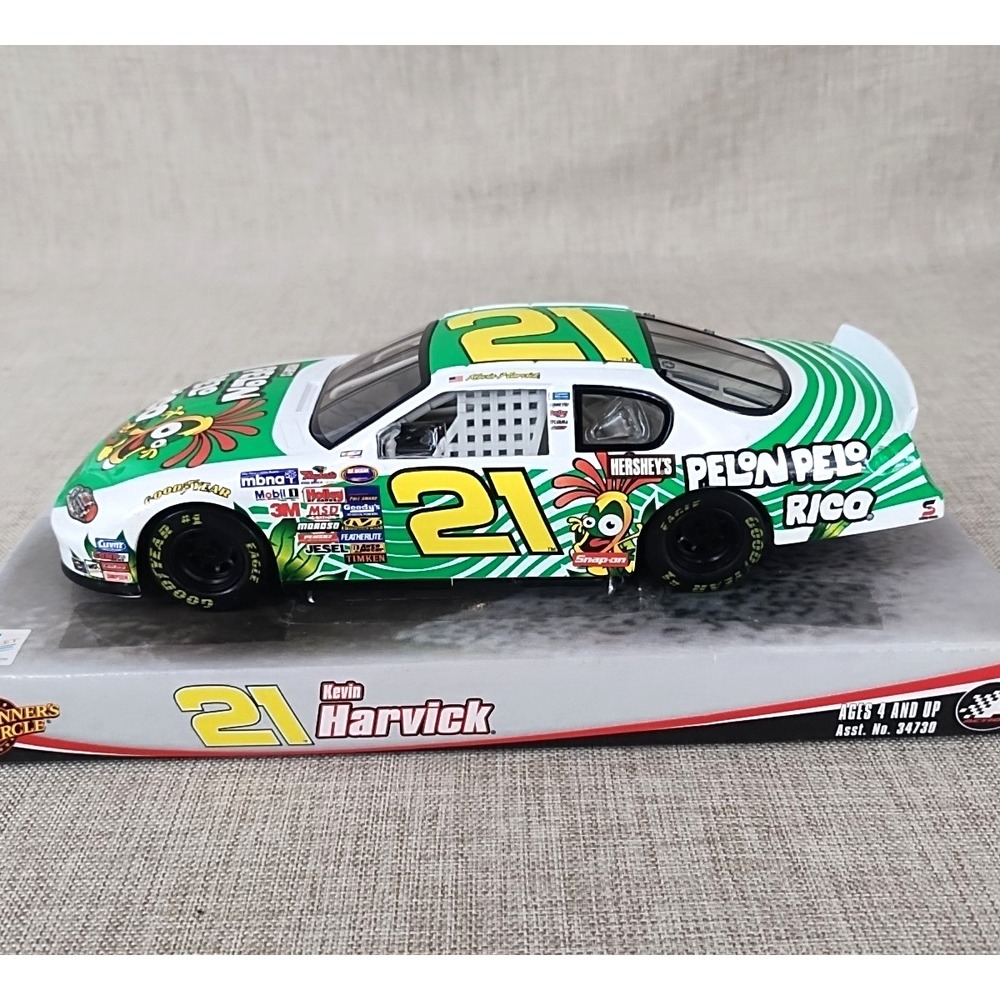 1:24 Winner's Circle Diecast #21 Kevin Harvick Hershey's Pelon Pelo Rico